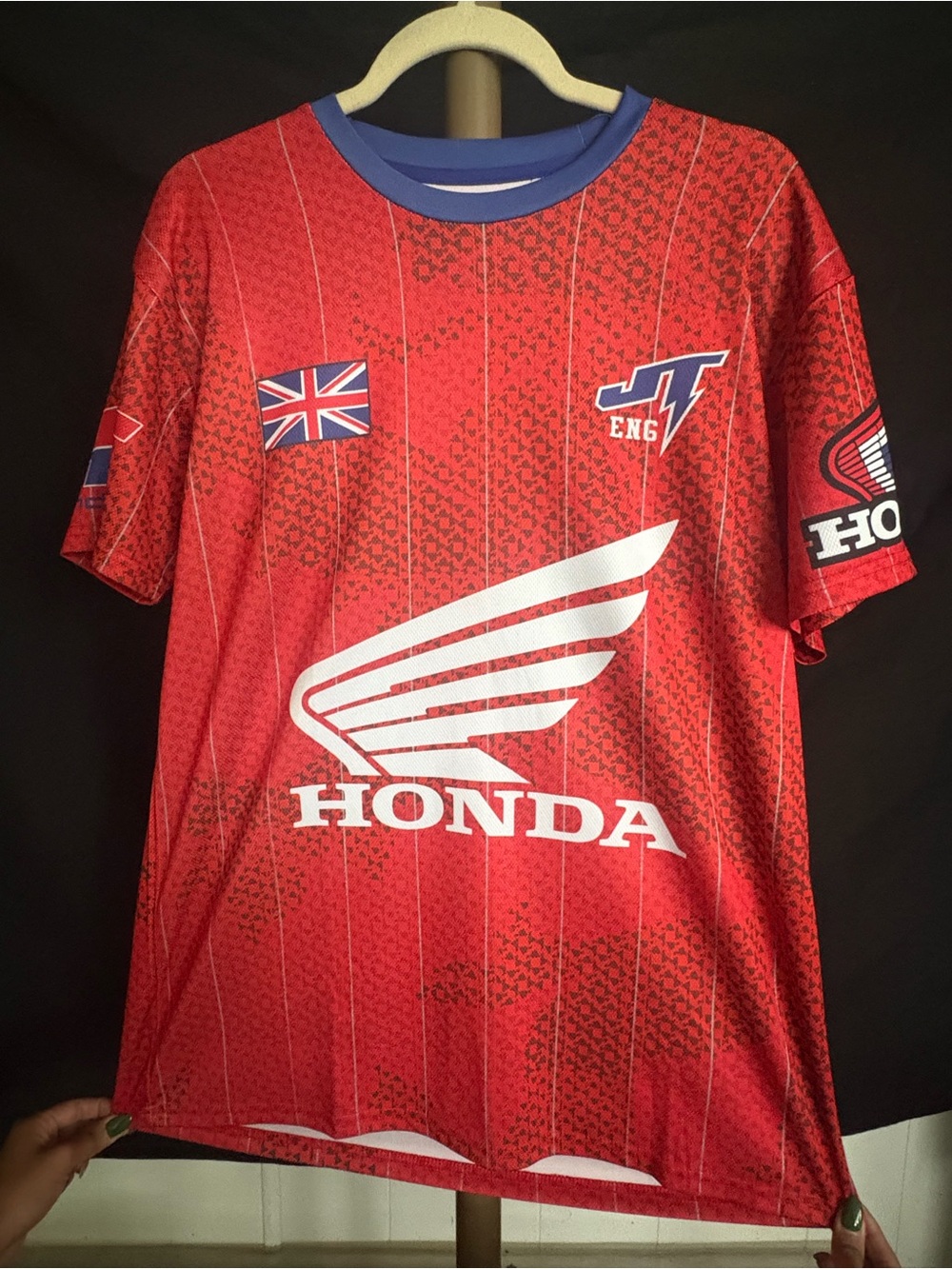 Honda Red Racing Logo Tee